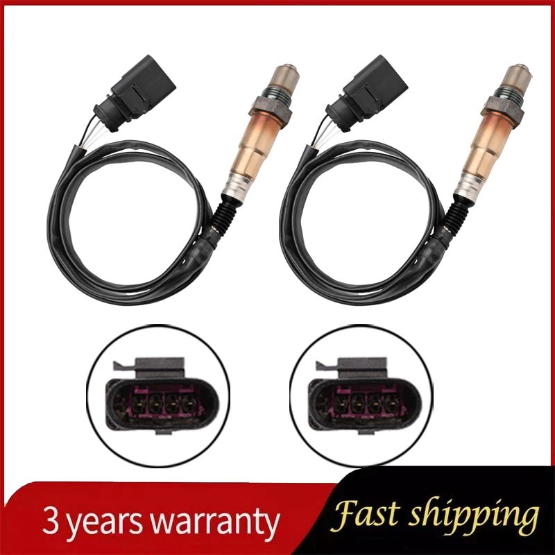 2pcs Downstream L+R Oxygen Sensor For Audi A6 A8 Quattro RS5 S5 4.2L V8 234-4485