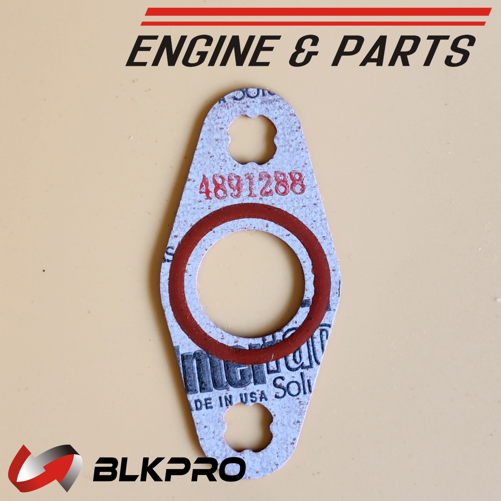 Turbo Oil Drain Gasket Made In USA Material For Dodge 5.9 6.7 Cummins 5.9L 6.7L