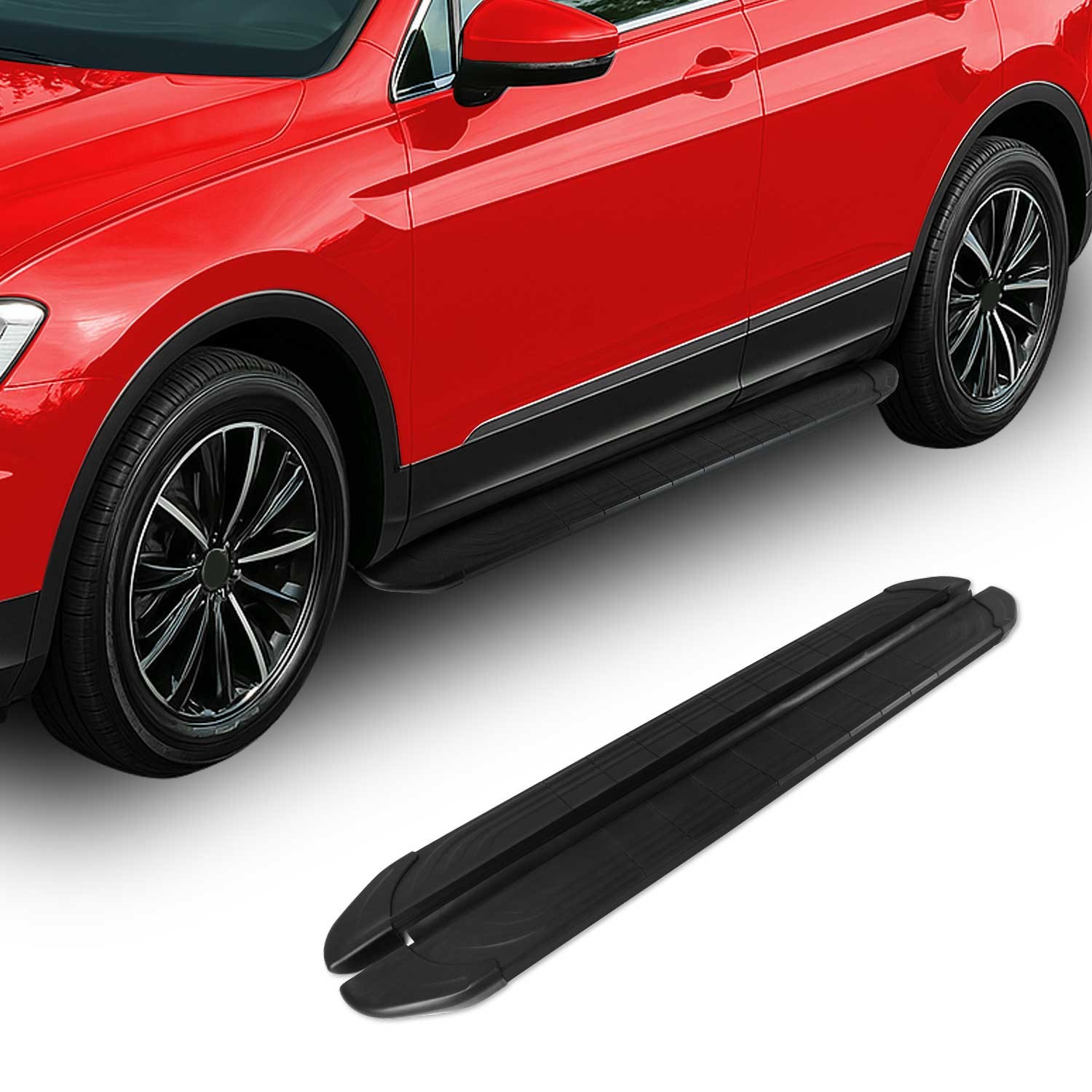 Running Boards Side Step Nerf Bars for BMW X1 E84 2010-2015 Aluminium 2x