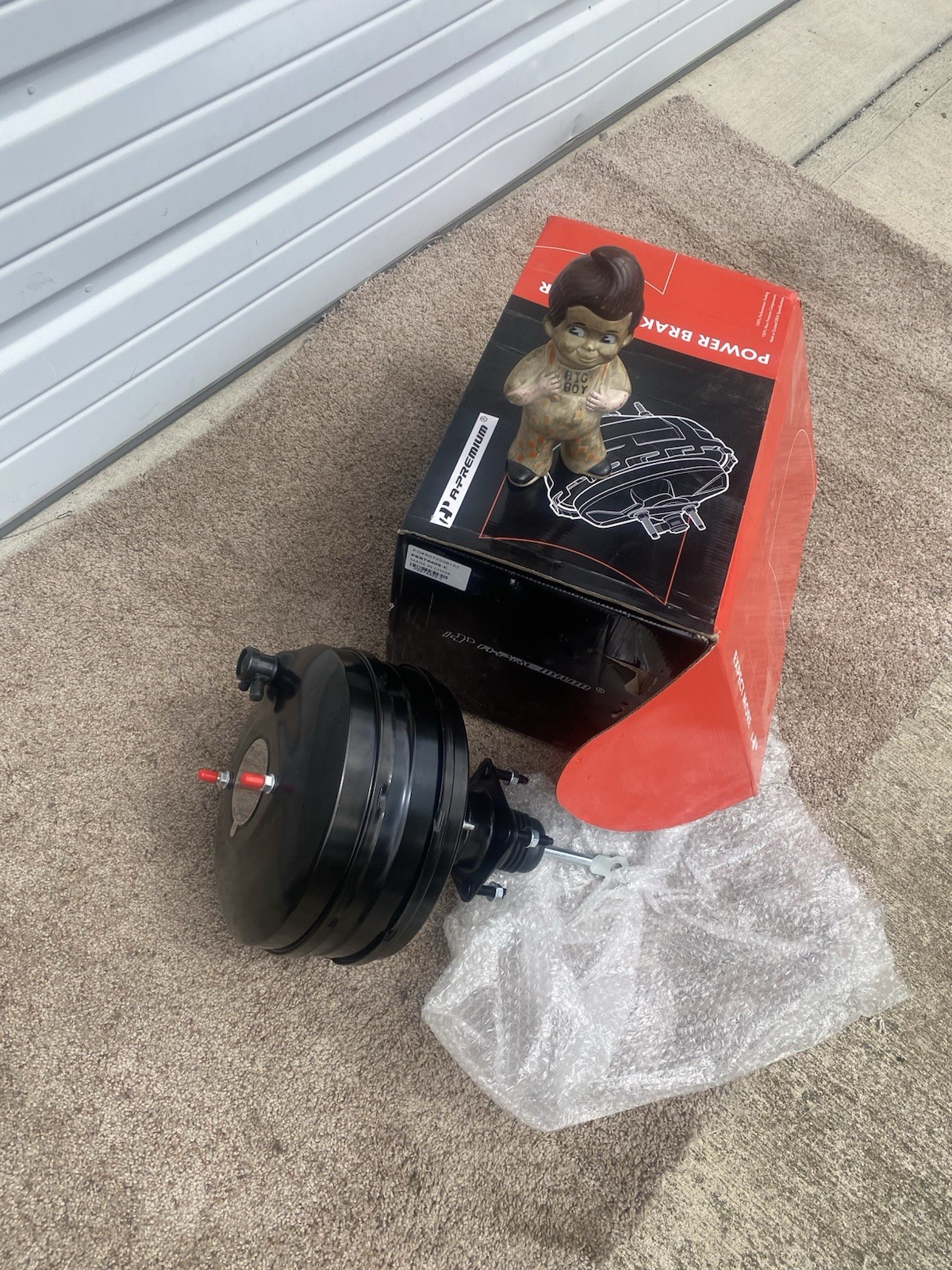 A-Premium Power Brake Booster for Dodge Ram 1500 2500 3500 2002-2007 w/ Vacuum