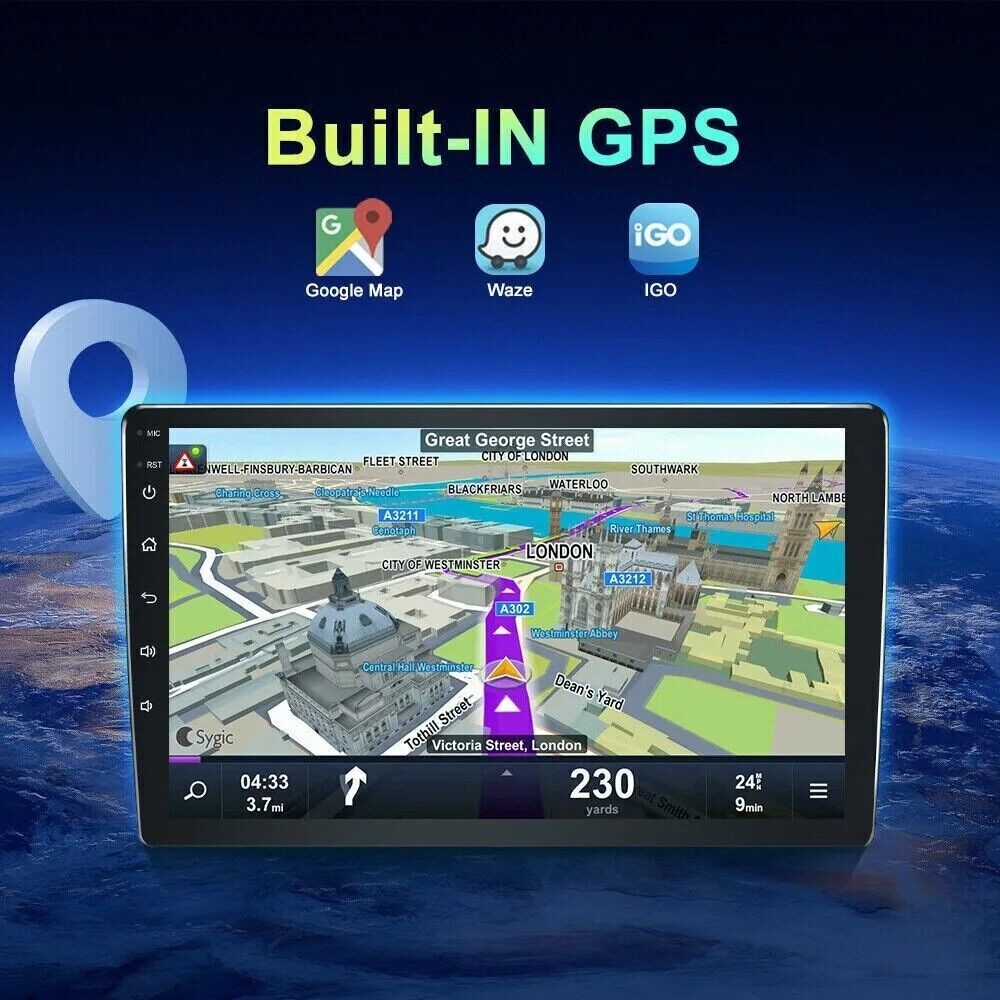 Android 15 In-Car 9-inch CarPlay Android Auto For 11-16 Chrysler Town & Country