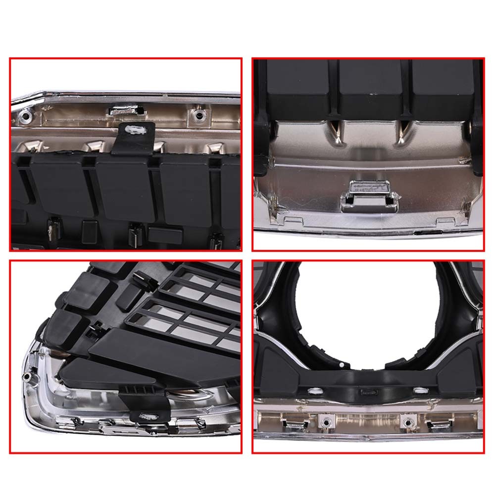 Replacement Upper Grille for 2017 2018 2019 Buick Lacrosse GM1200749 23461446