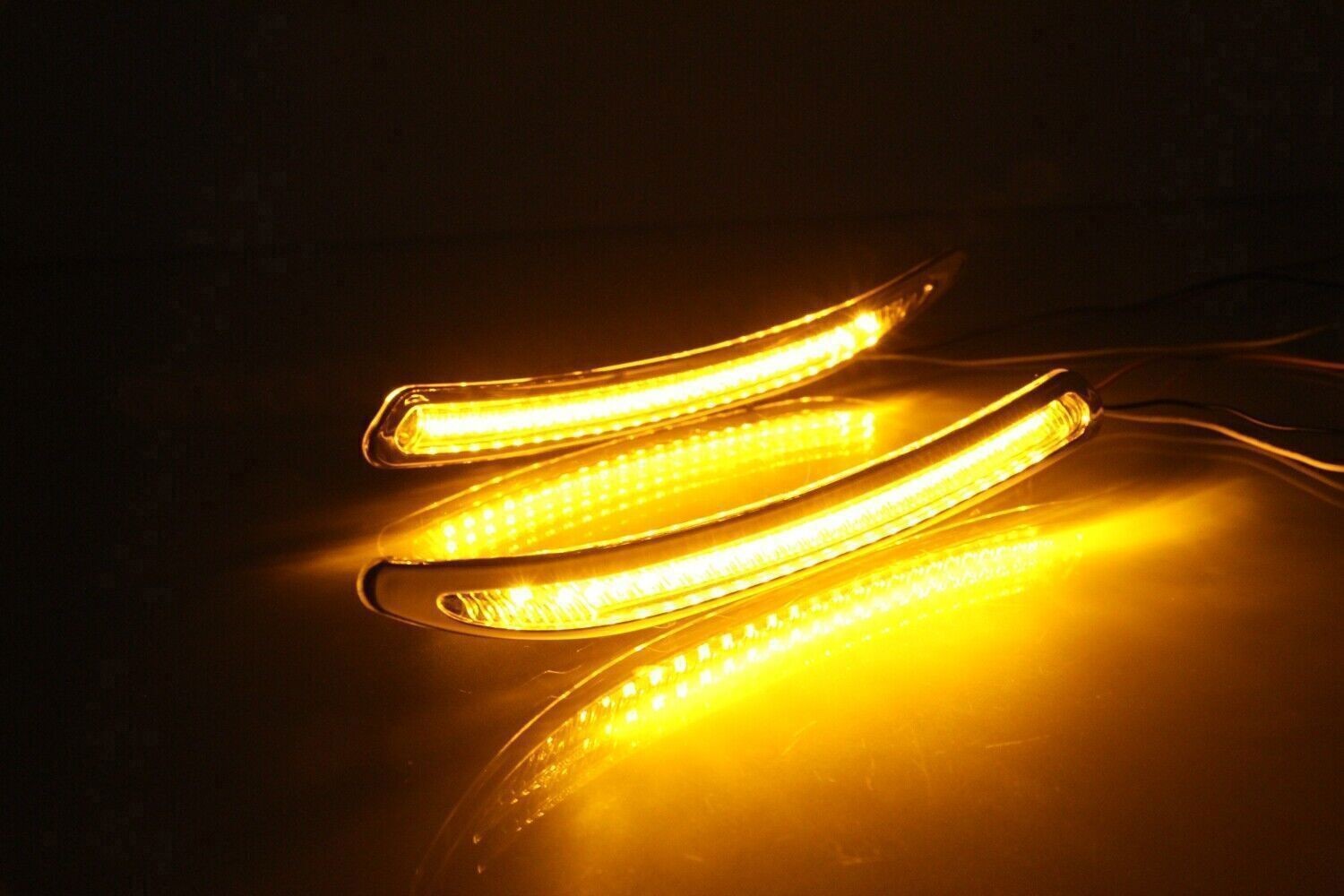 Pair DRL Daytime Running Driving Light With Turn For Buick Regal GS 2010-2013