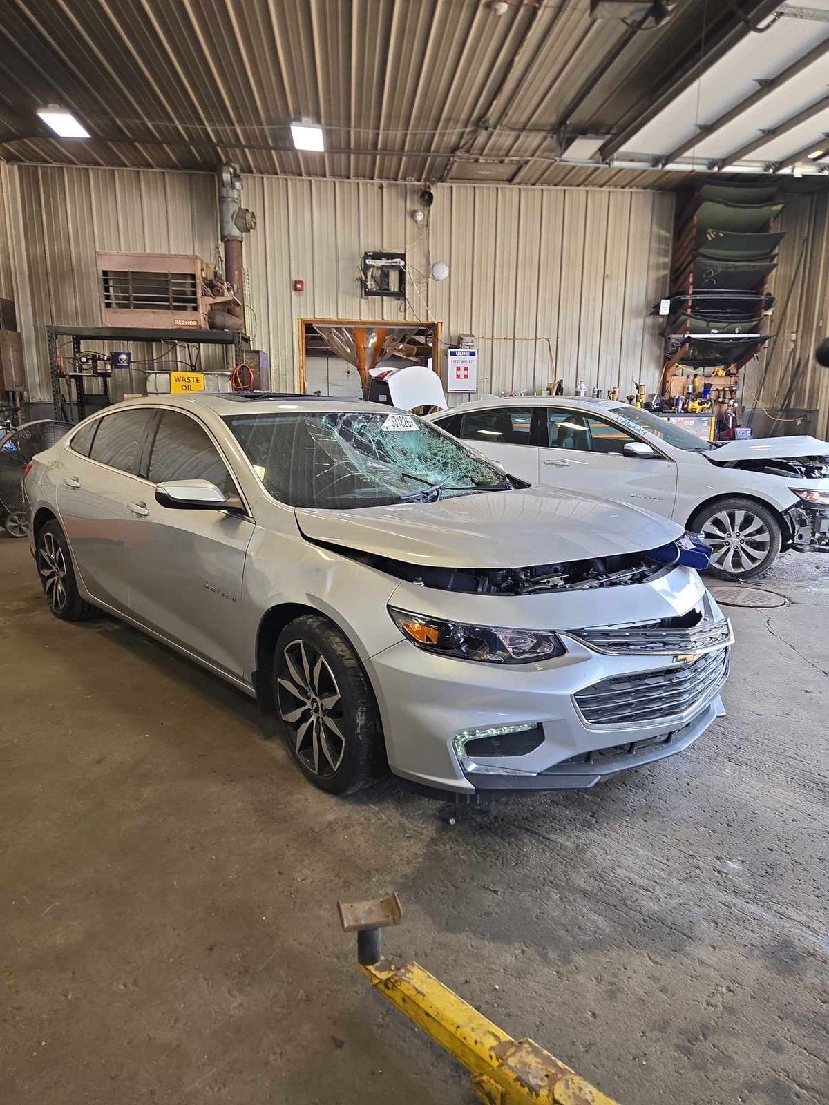 Used Front Left Door Assembly Front fits: 2016 Chevrolet Malibu VIN Z 4th digit