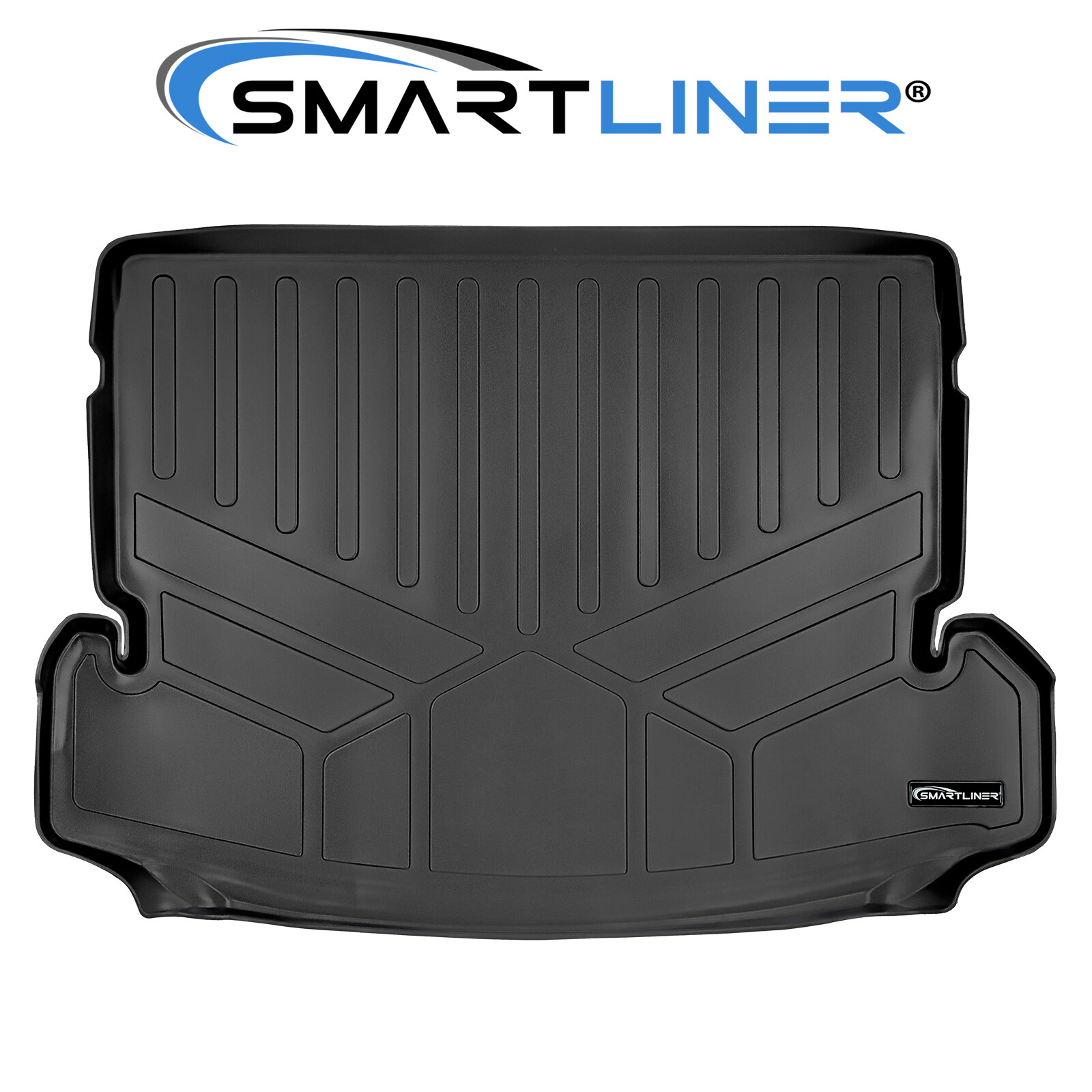 SMARTLINER Custom Fit Cargo Trunk Liner TPE 2014-2019 Nissan Rogue With 3rd Row