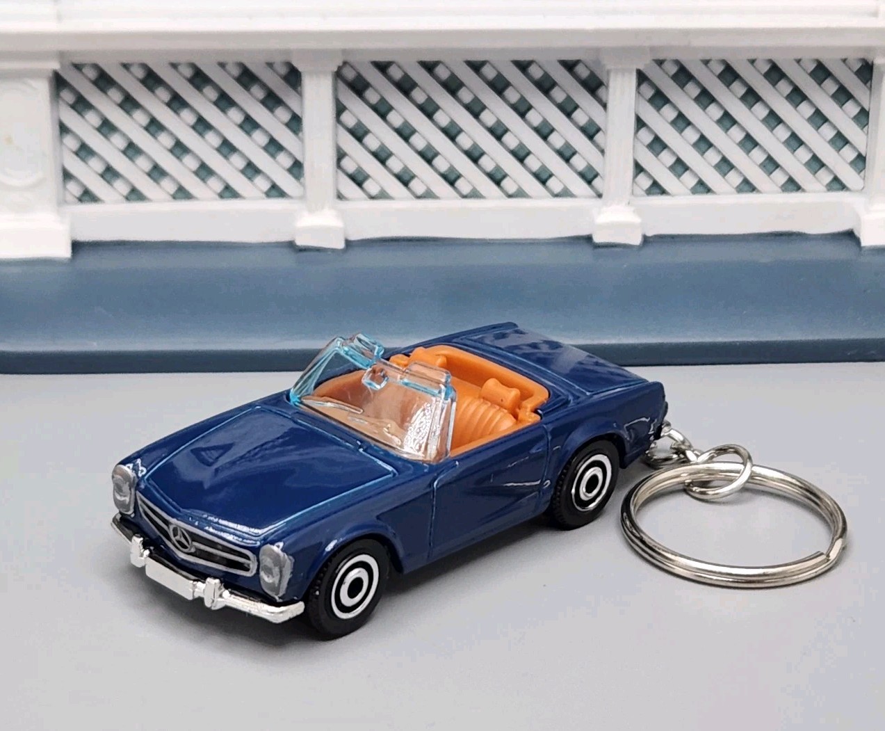 Mercedes Benz 230SL Blue Custom 1/64 Scale Diecast ? AWESOME GIFT?