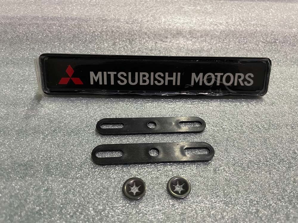 Mitsubishi Glowing LED Grill Emblem 165 × 30mm (6.50 x 1.18 in) Illumination #M1