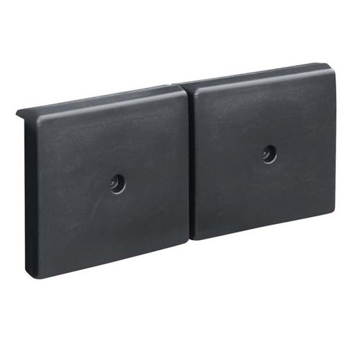 JIF Marine FBF1-B Dock Side Bumper 10×23.5 Black Vinyl UV Resistant