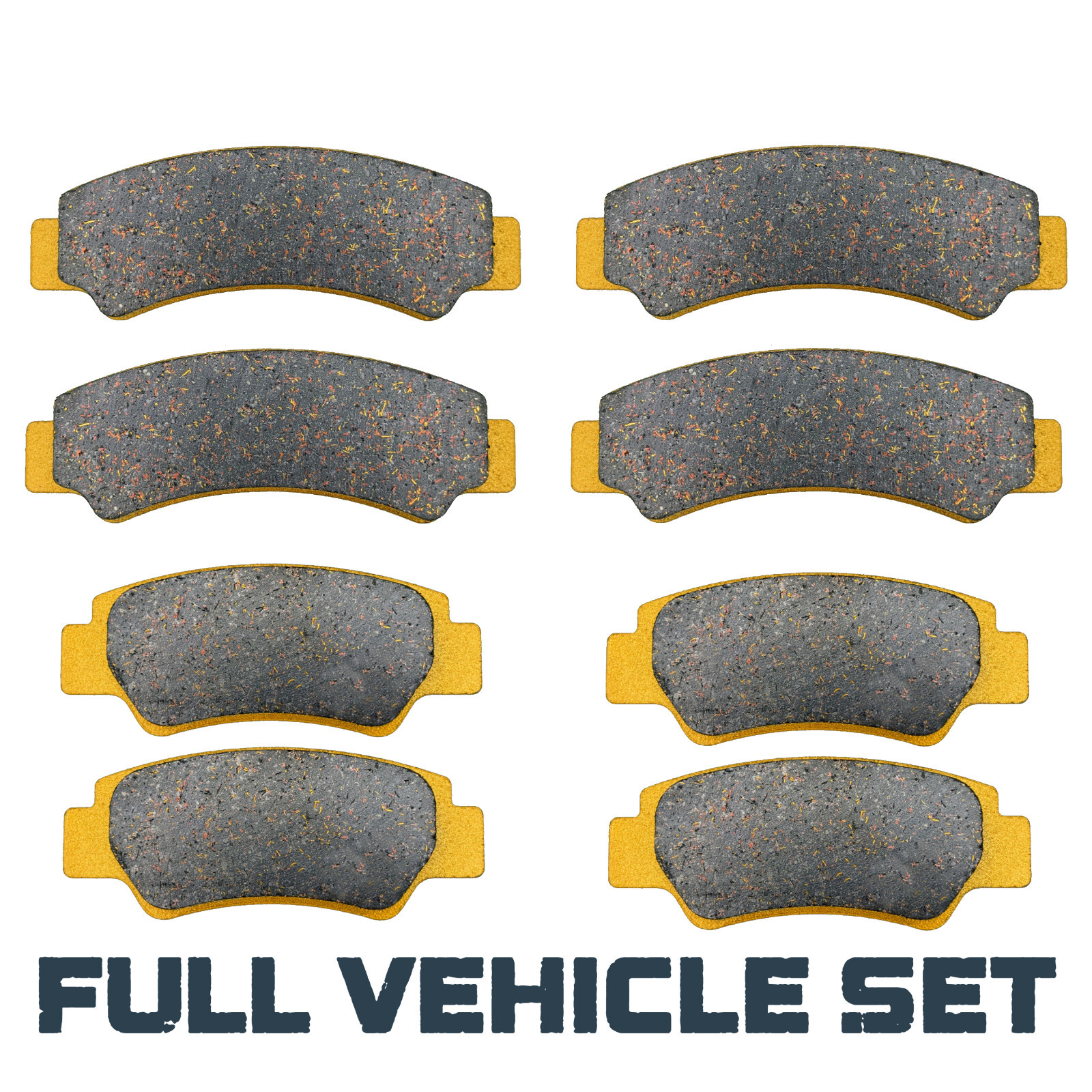 CF Moto CFORCE 600, 800, 1000 2019-2024 Ceramic Brake Pad Set Front & Rear