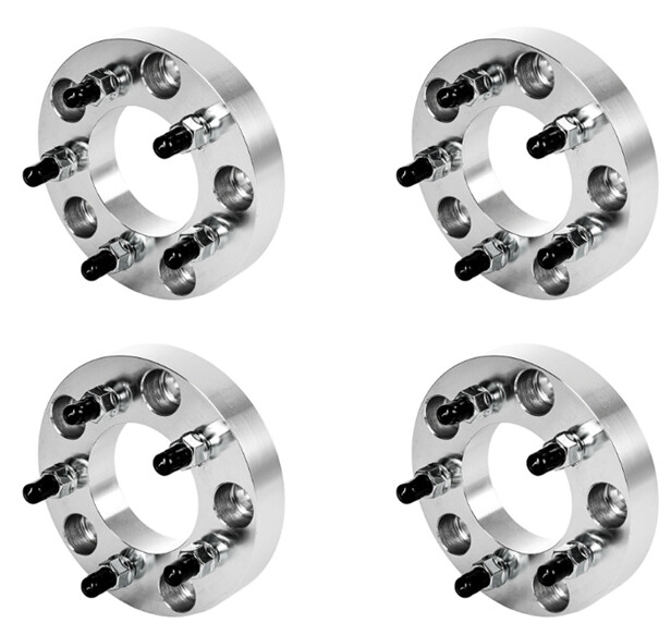 4Pcs 25mm 1″ Inch | Wheel Spacers | 4×108 to 4×108 (4×4.25) | 12X1.5 For Ford