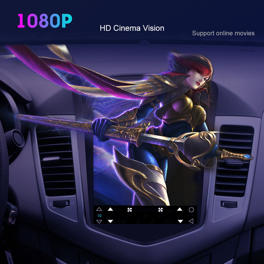For Chevrolet Cruze 2009-2015 Android 15 Car Radio GPS Navi Wifi Carplay Stereo