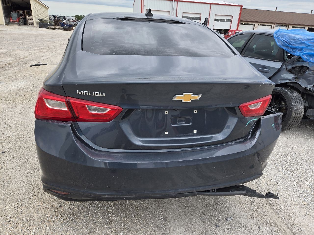 Passenger Tail Light Decklid Mounted Incandescent Fits 16-25 MALIBU 3743154