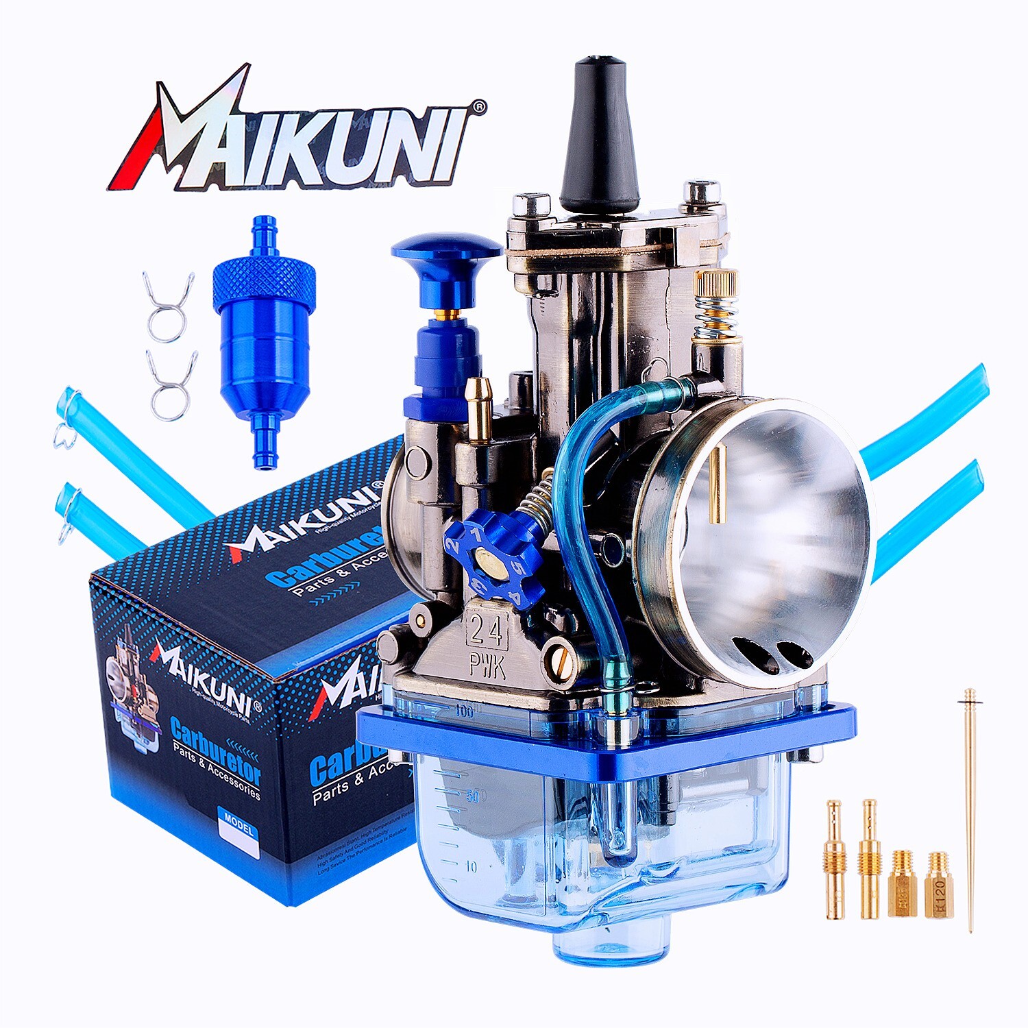 PWK 24 mm Carburetor Jets For KTM Honda SUZUKI Dirt Pit Bike Scooter ATV Kart