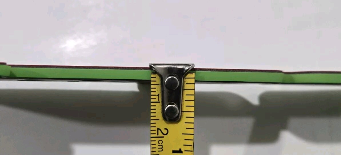 2PK SNAP ON TOOL BOX LOGO EMBLEM MATTE Green Plastic Badge Decal 8″ + 2 Pry Bars