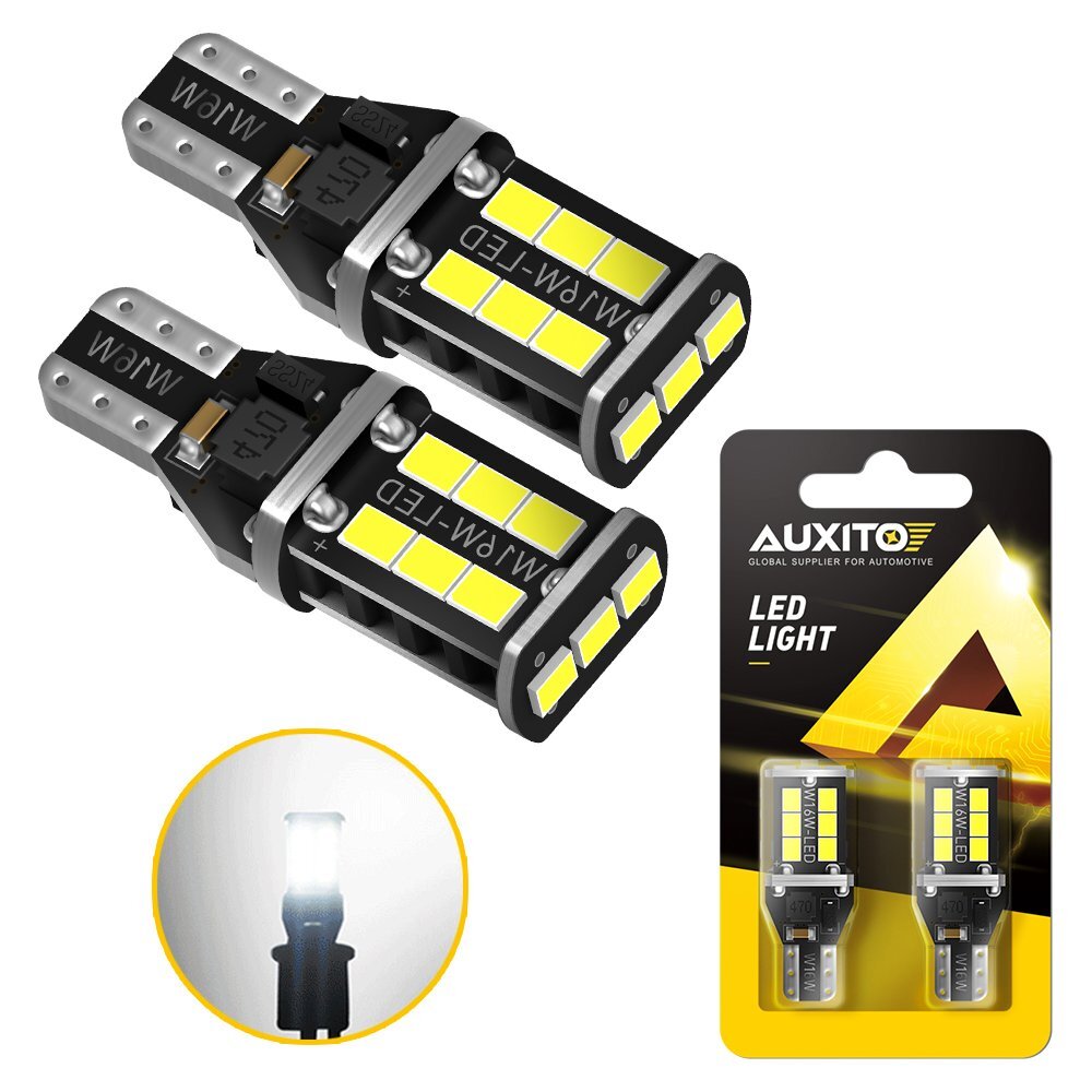 AUXITO T15 LED Bulb For 921 Super Bright White Car Backup Reverse Light 912 New