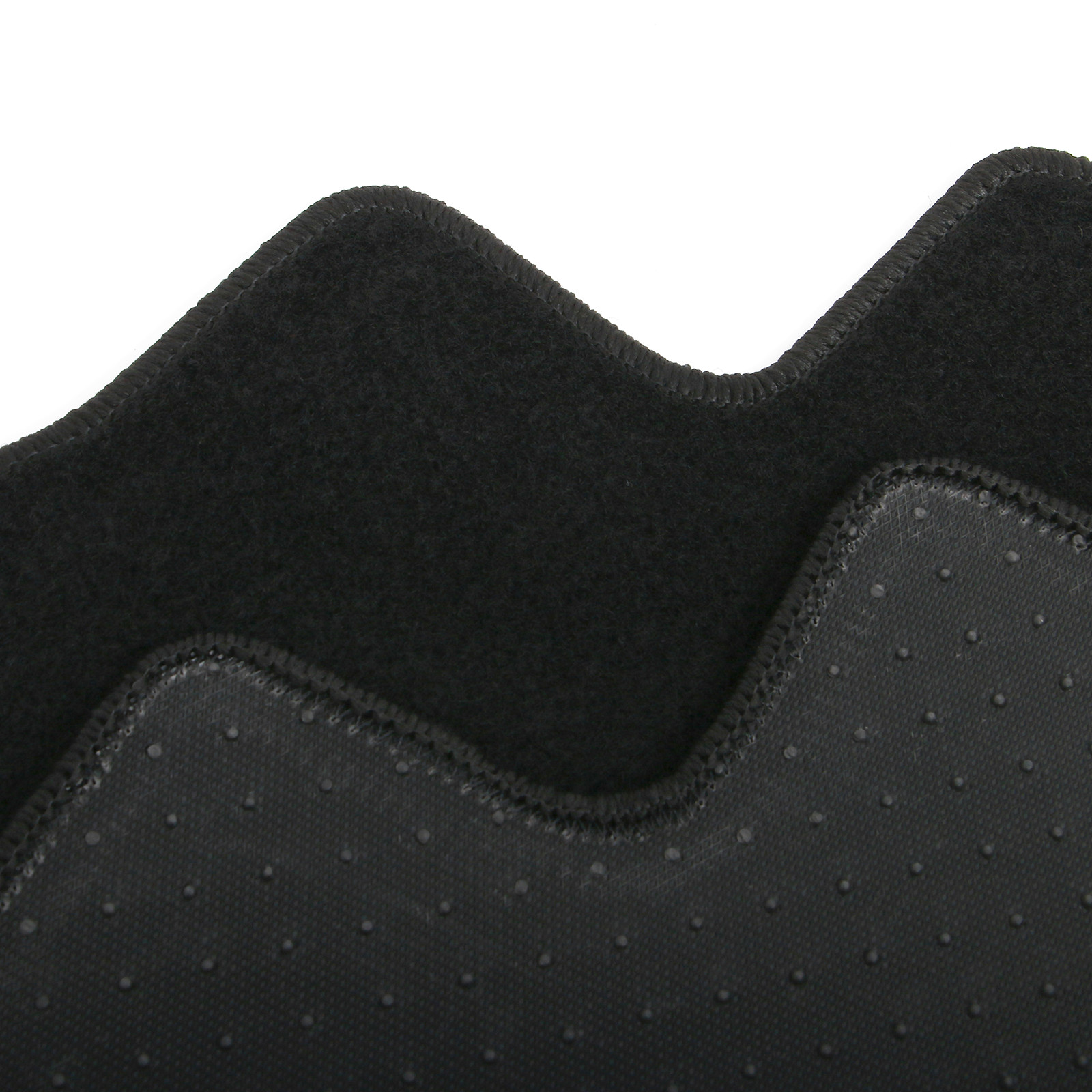 Fits 20-25 Hyundai Palisade 7/8 Passenger Black Floor Mat Carpets w/ White Sport