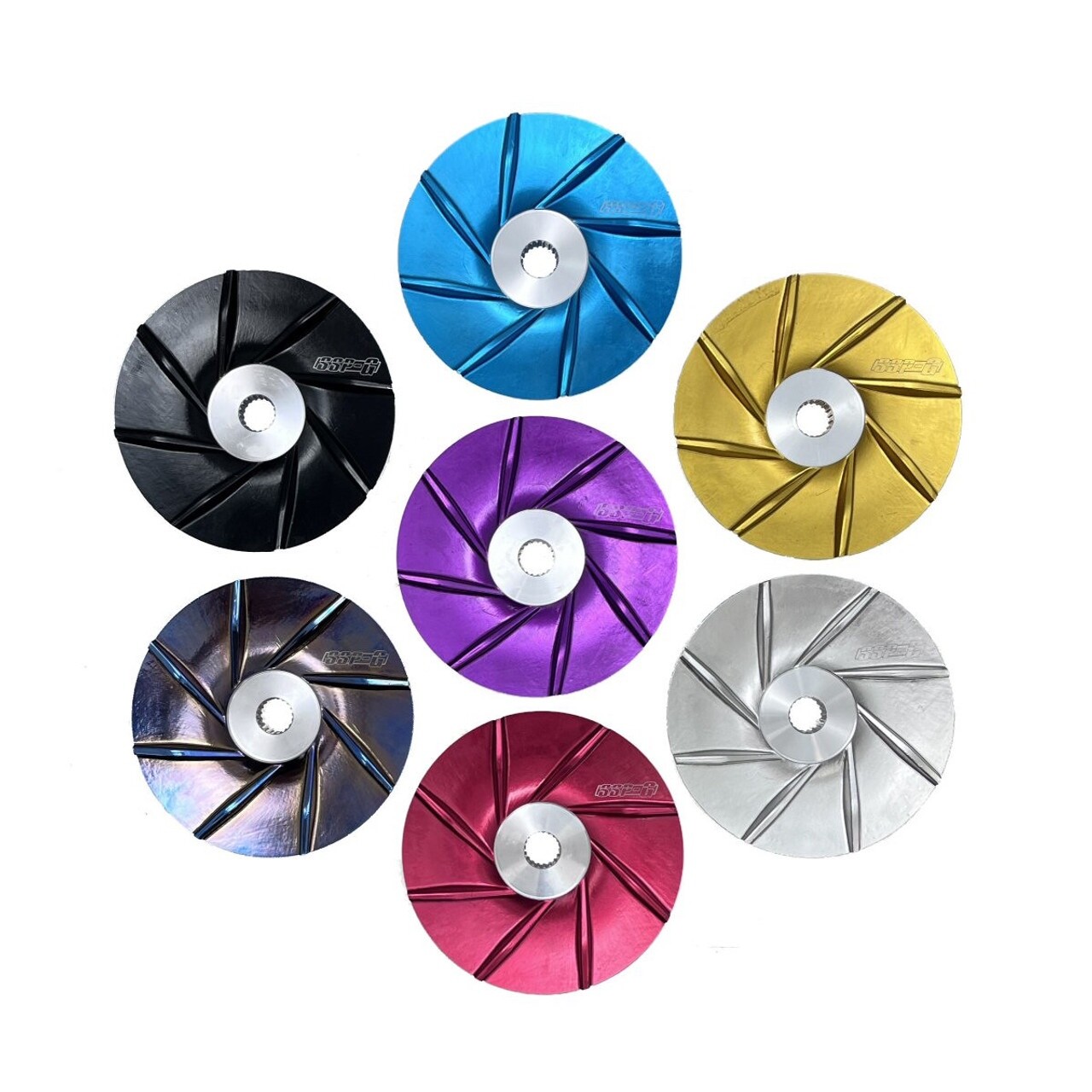 SSP-G ALUMINUM GY6 VARIATOR DRIVE FACE 150cc – 232cc *COLOR: RED*