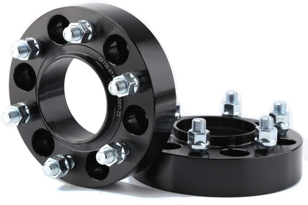 KSP 4pcs 1.5″ 6x135mm M14x1.5 Hubcentric Wheel Spacers For 2015-2026 F150 F-150