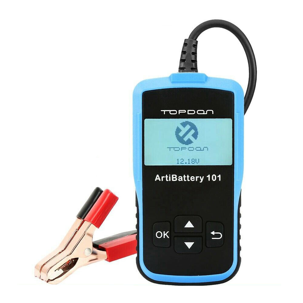 TOPDON AB101 Auto Car Battery Tester Battery Monitor Charger Analyzer Device