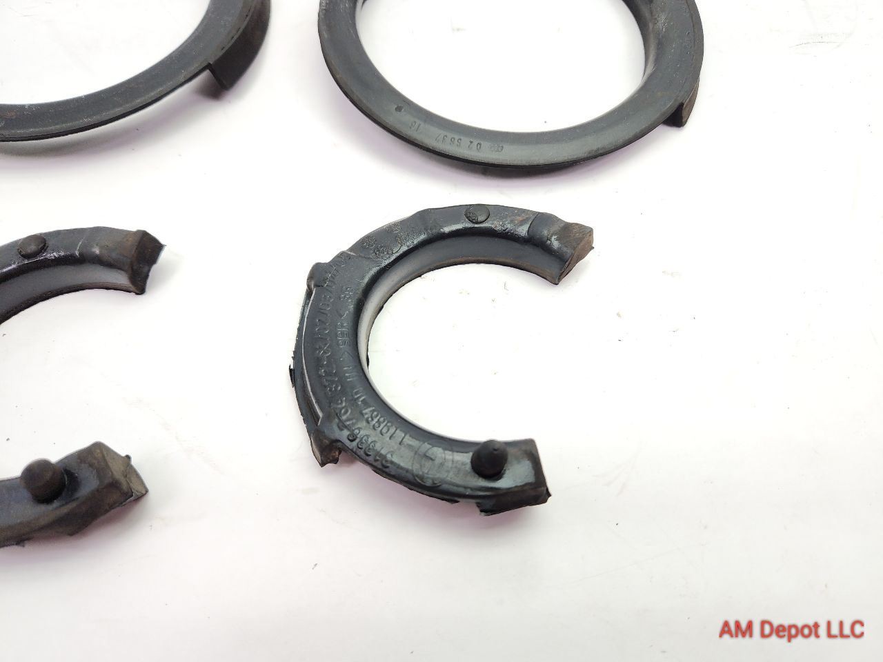 2010 BMW 535xi 535i 528i 528xi E60 Front Strut Coil Spring Pad Set 4pc 1091867