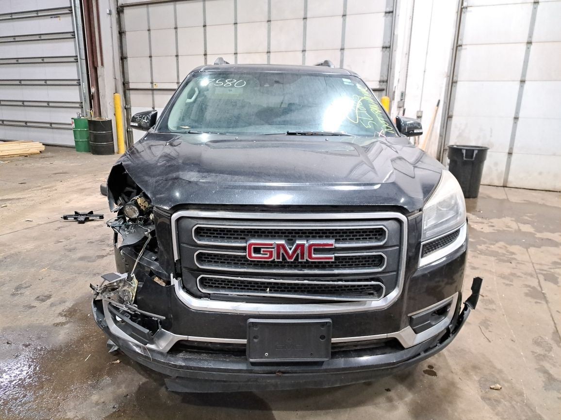 2007-2017 Gmc Acadia Left Driver Sun Visor With Illumination Color: Gray Oem