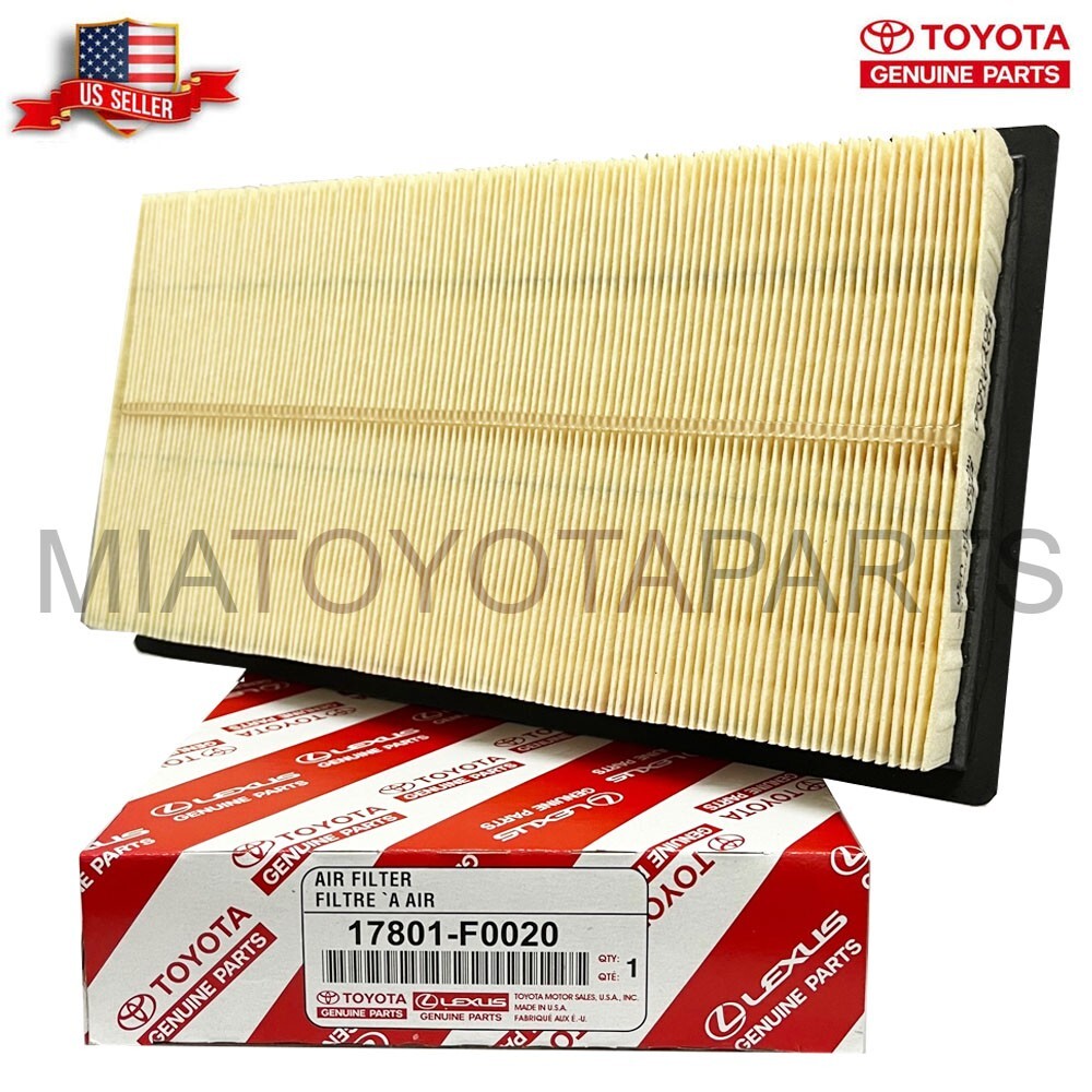 OEM Genuine Toyota Camry Hybrid Corolla Engine Air Filter 17801-F0020/77050