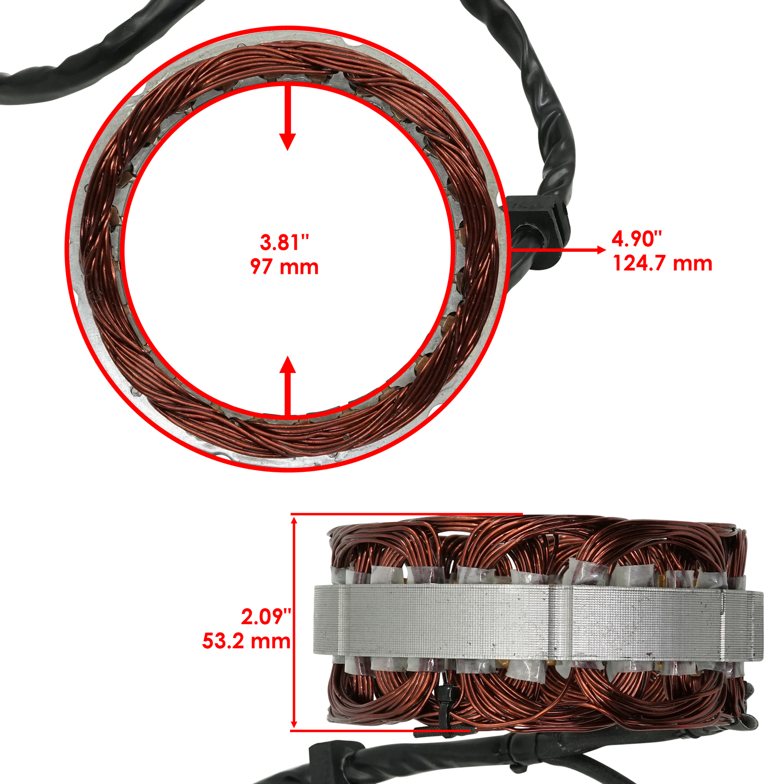 Stator Regulator Rectifier for Honda CB750 CB750F/F2/K/KZ Dohc Supersport 79-83
