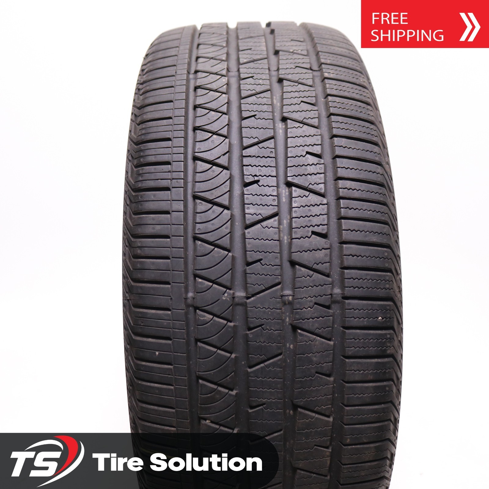 Set of 4 Used 255/45R20 Continental CrossContact LX Sport AO – 101H – 8.5-9.5/32