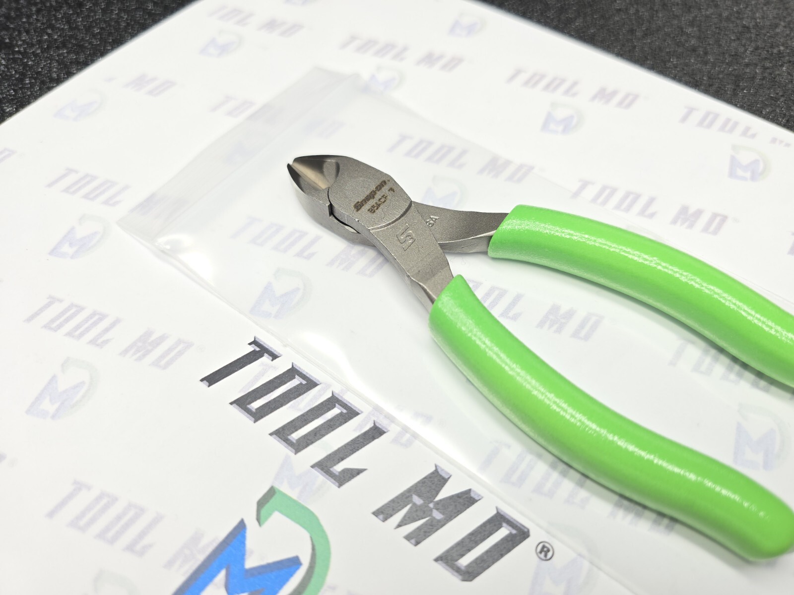 Snap-on Tools USA NEW GREEN 5″ Talon Soft Grip Diagonal Cutter Pliers 85ACF