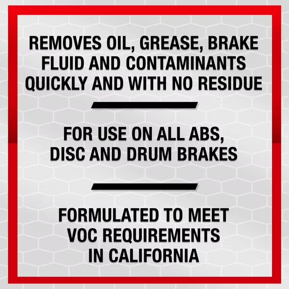 (12 Pack) Super Tech Brake Parts Cleaner, Fast-Drying Spray, 14.5 oz – 12 Cans