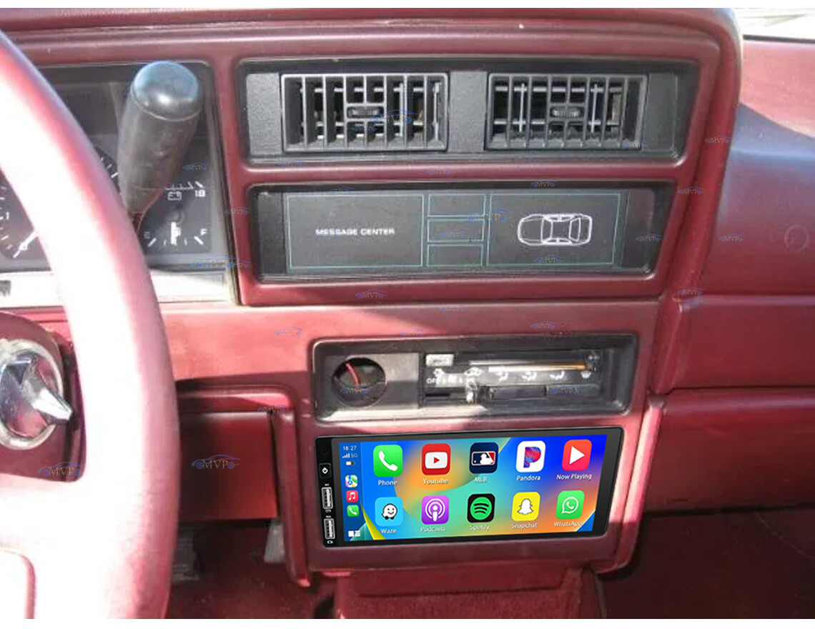 For 1989-1995 Plymouth Acclaim Android 14.0 Carplay Car Stereo Radio GPS WIFI FM