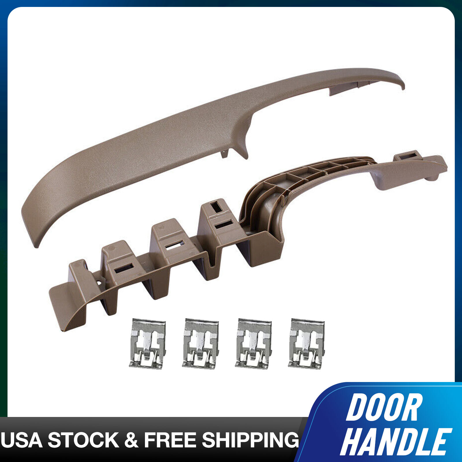 Inner Door Pull Handle Armrest Front Driver Side For Chevy Express GMC Savana