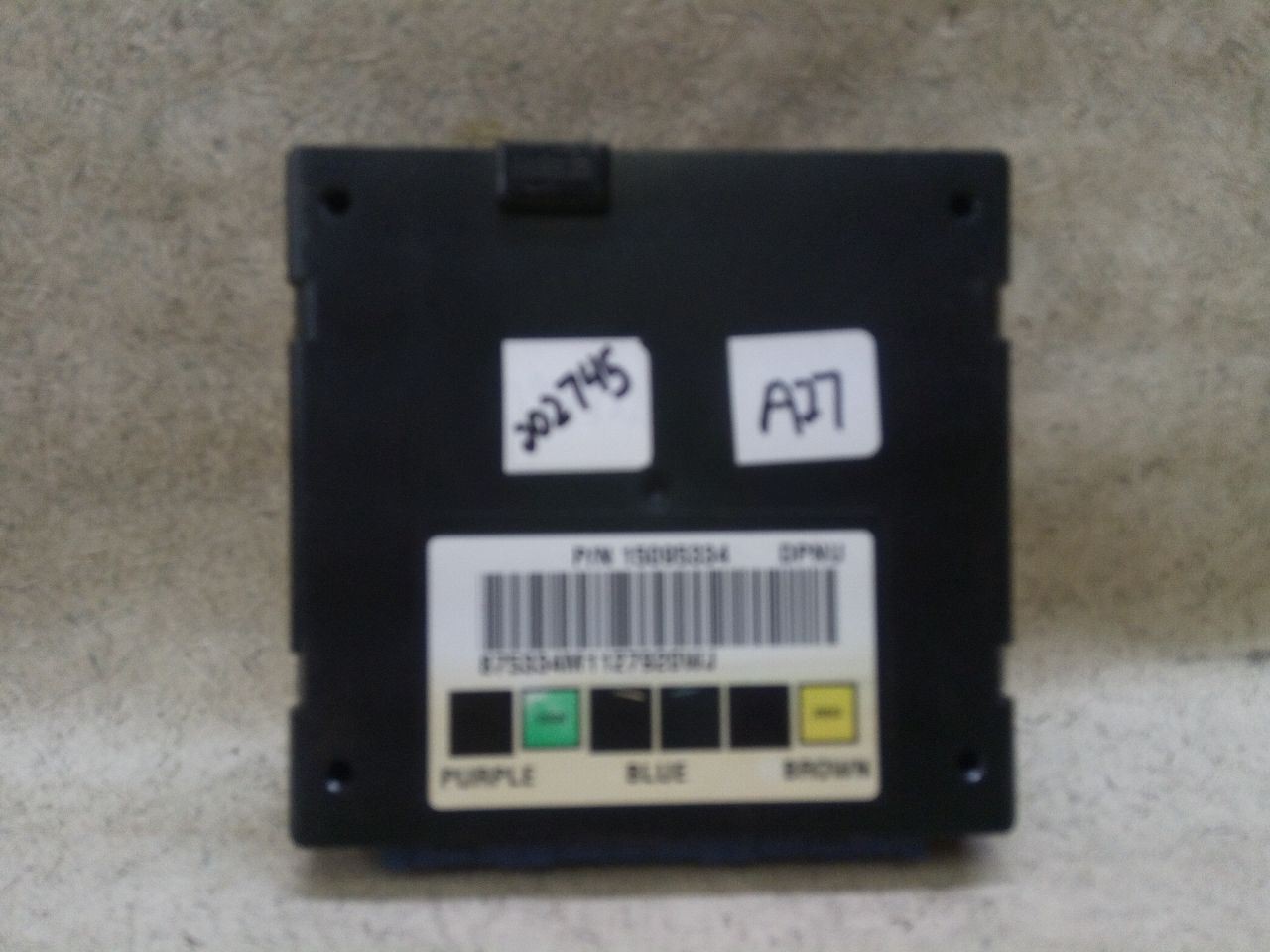 Body Control Module BCM 15095334 Fits 02-05 CHEVROLET ASTRO VAN a27-202745