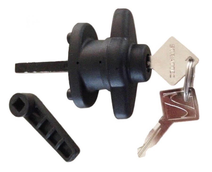 Polymer Clockwise T handle Lock Kit, ARE T-ARE-SC