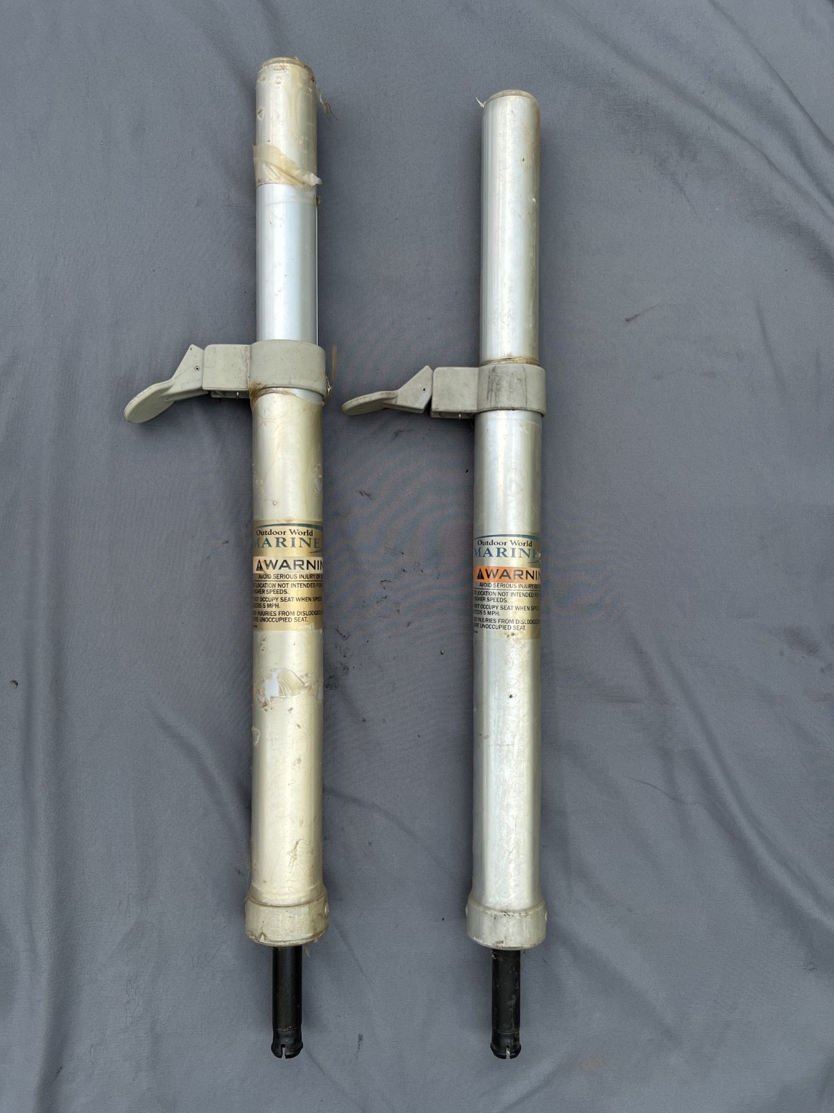 Outdoor World Marine 22″- 31″ Adjustable Seat Pedestal – 3/4″ Pin Post – Pair