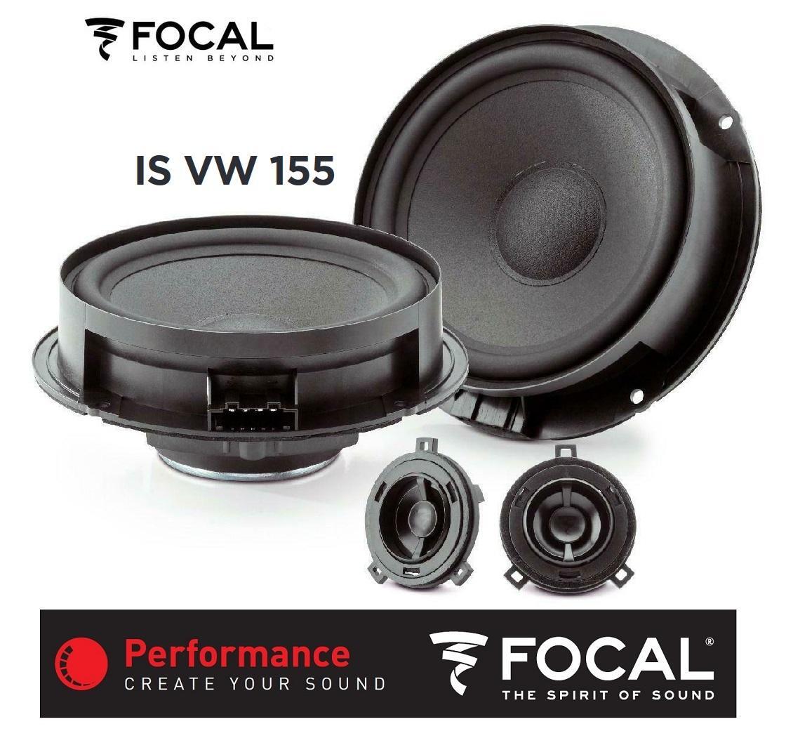 Focal IS VW 155 Specific 2 Way Speaker 15.5cm Combo System for VW