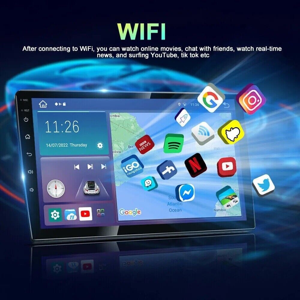 Android 15 In-Car 9-inch CarPlay Android Auto For 11-16 Chrysler Town & Country