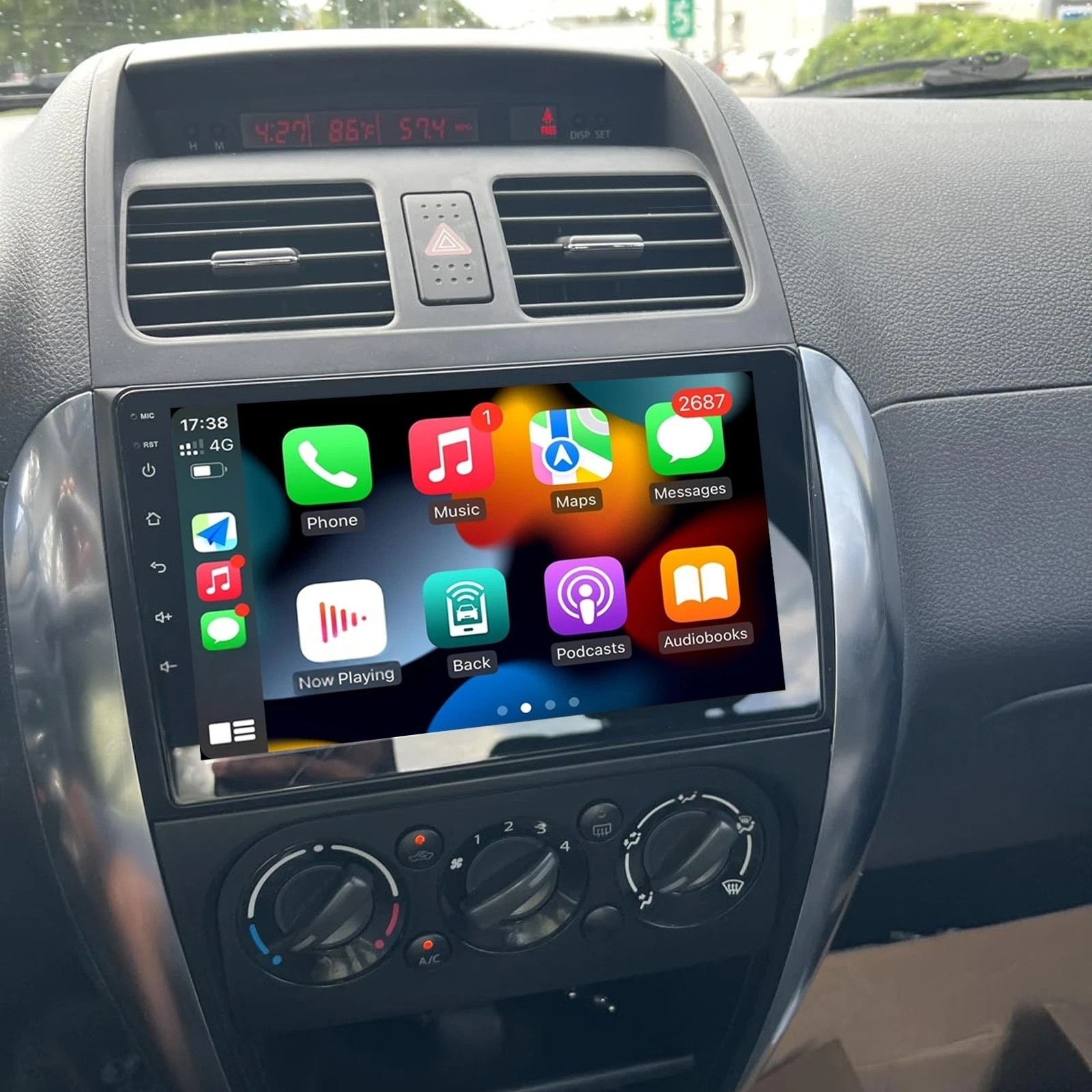 For Suzuki SX4 2006-2013 Android 15 Car Stereo Radio Carplay GPS Navi W/ Camera