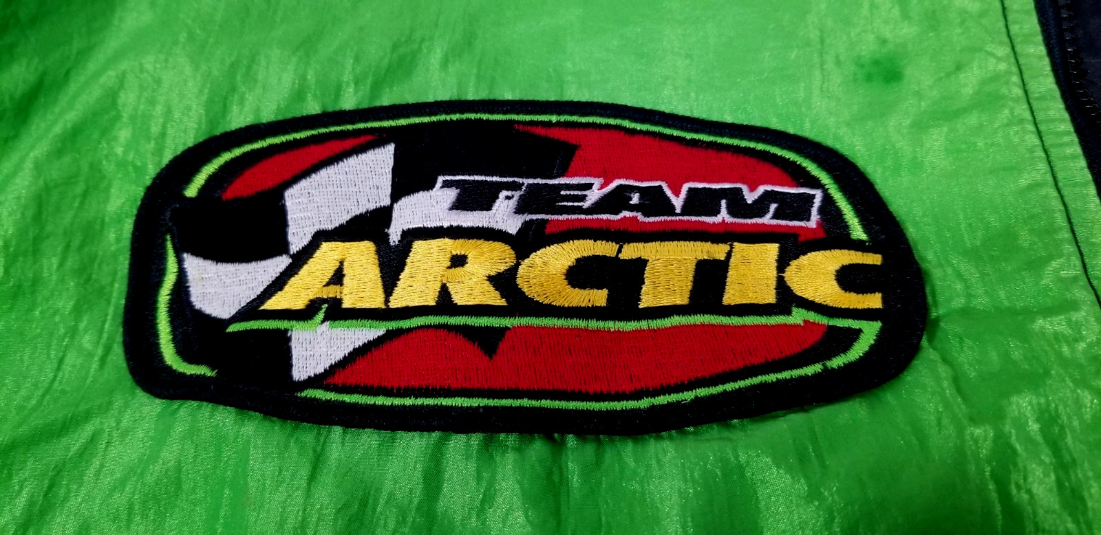 Arctic Cat team sublime lined jacket men size large vintage 1992 USA racing