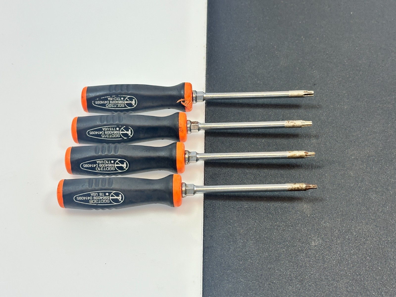?? Snap-on Tools USA SGTX40BO Torx Set T8-T20 Miniature Torx Orange Soft Grip