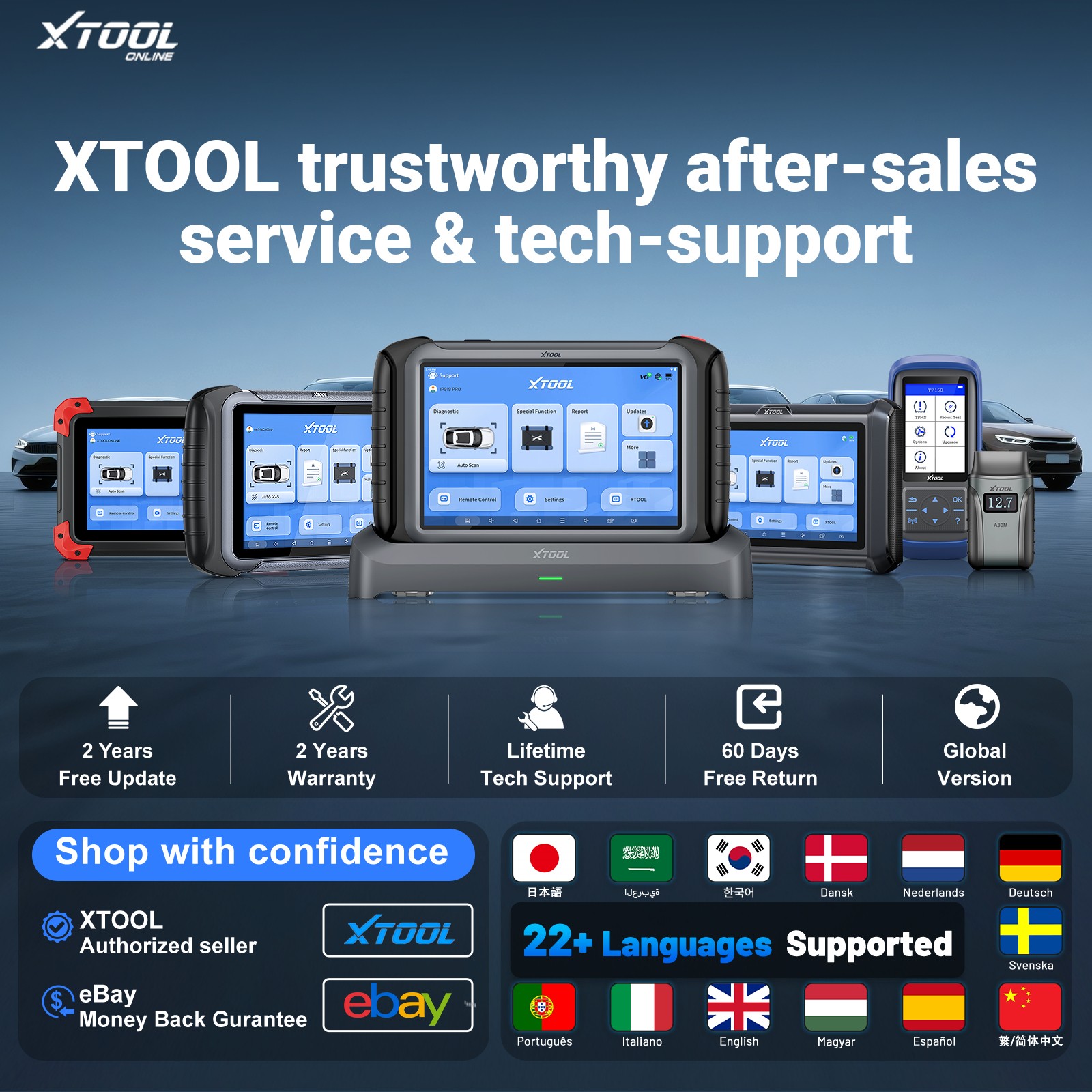 2024 XTOOL X100MAX Scanner IMMO Auto Programming Topology Full Diagnostic Coding