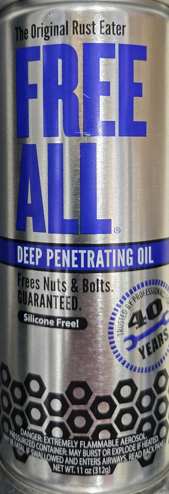 Free All Deep Penetrating Oil 11oz. Can 6pk
