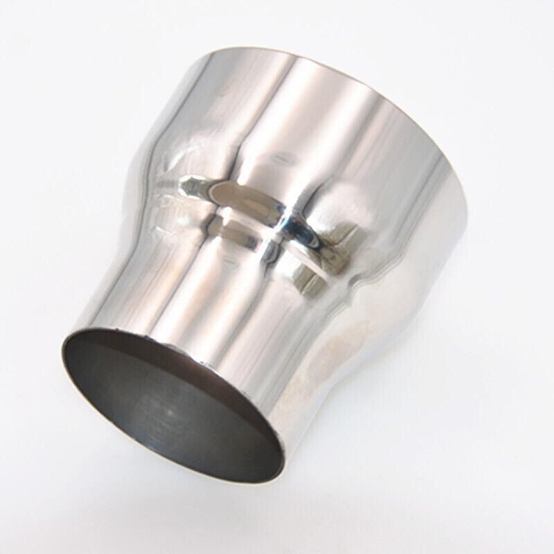 US 3″ ID to 4″ Exhaust Pipe Connector Stainless Steel Reducer Adapter