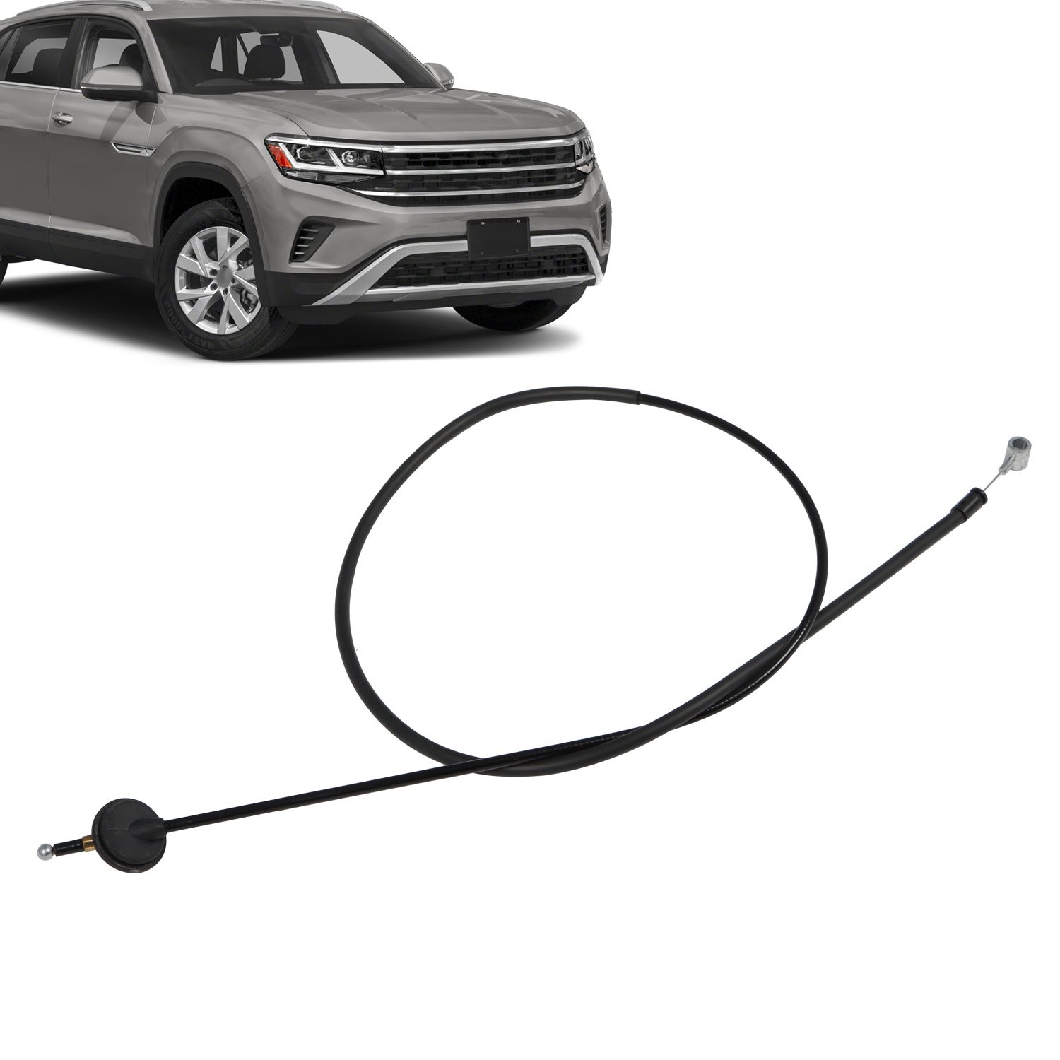 FOR 2020-2023 VOLKSWAGEN ATLAS HOOD RELEASE CABLE 3CM-823-535 NEW 2021 2022