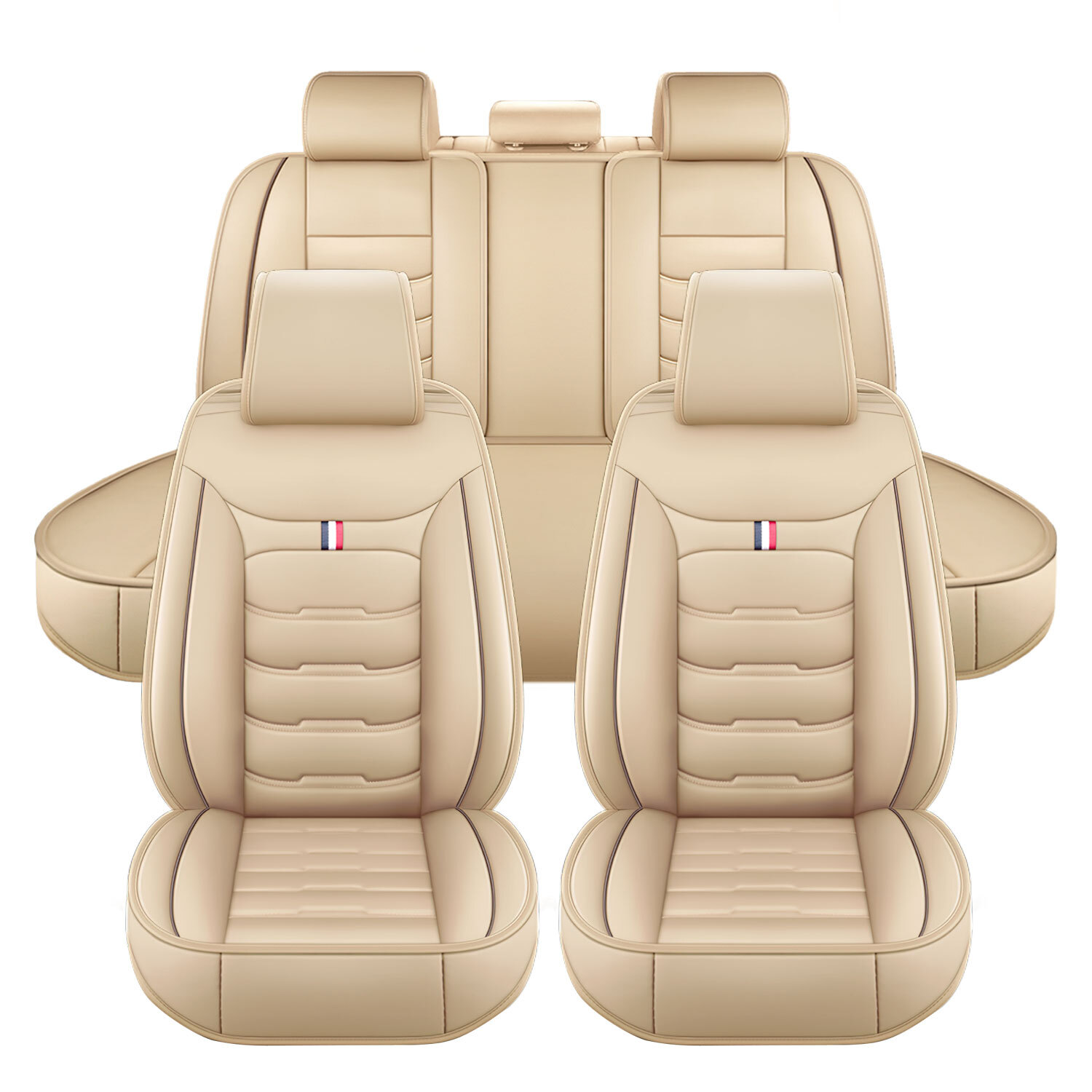 For Acura TLX RDX MDX ILX TSX ZDX Car Seat Cover 5 Seat Full Set Leather Cushion