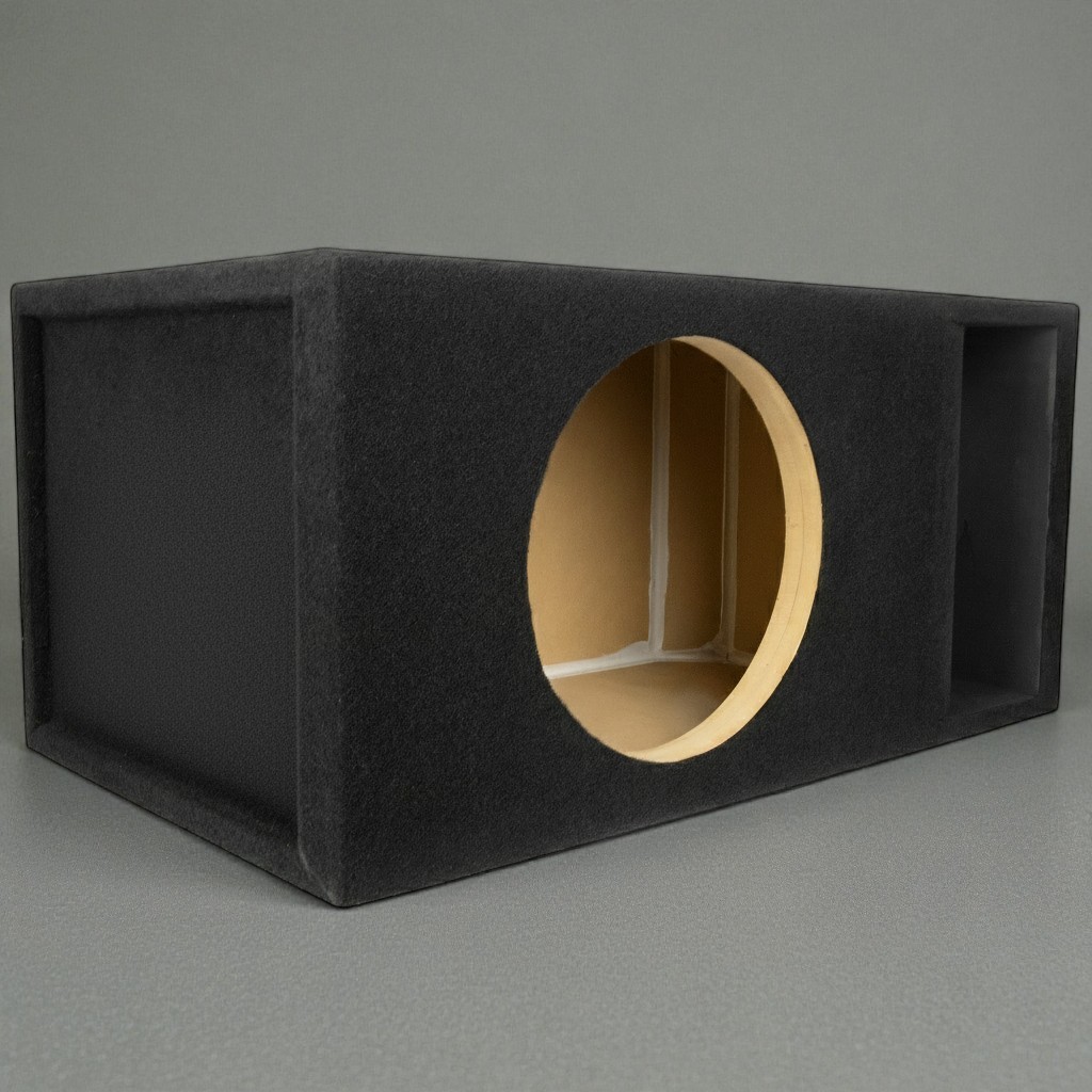 2.60 ft³ @ 34Hz Ported Subwoofer Enclosure Box w/ Kerf Port for Single 15″ Sub