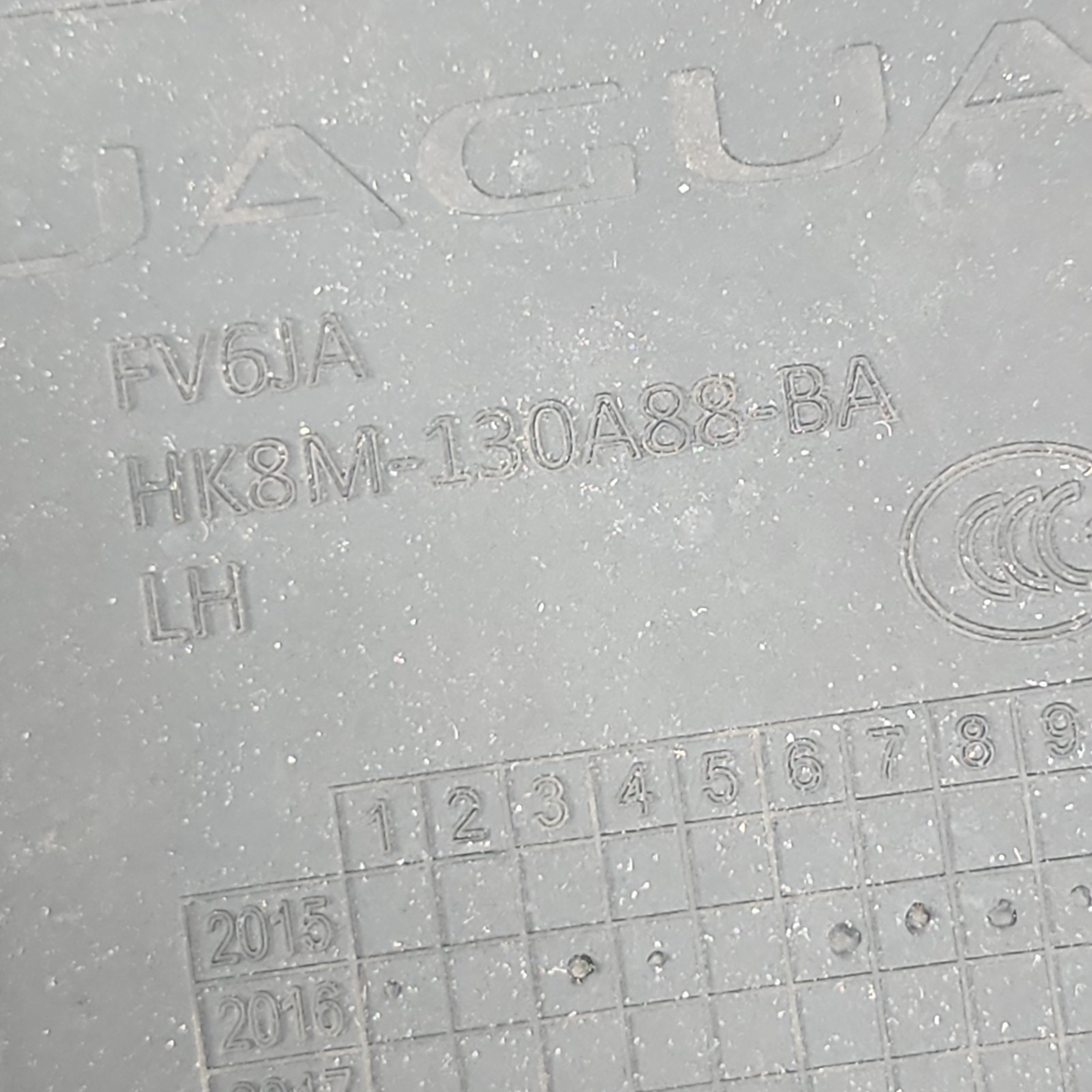 2017-2022 Jaguar F-Pace OEM Floor Mat Set HK8M130A88AA HK8M130A88BA