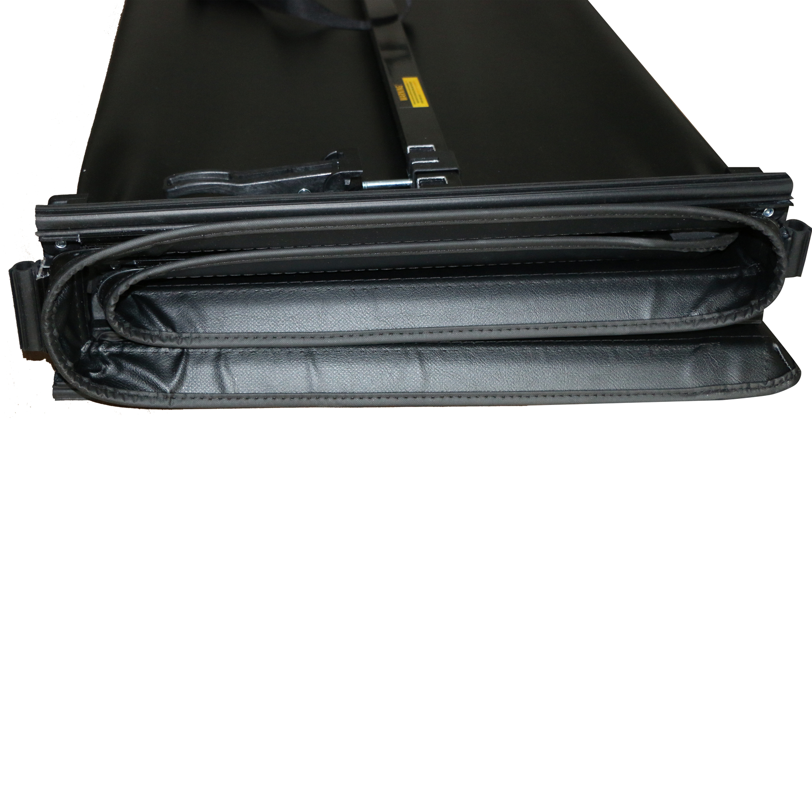 6.5FT Bed 4-Fold Truck Tonneau Cover For 16-21 Nissan Titan XD On Top Waterproof