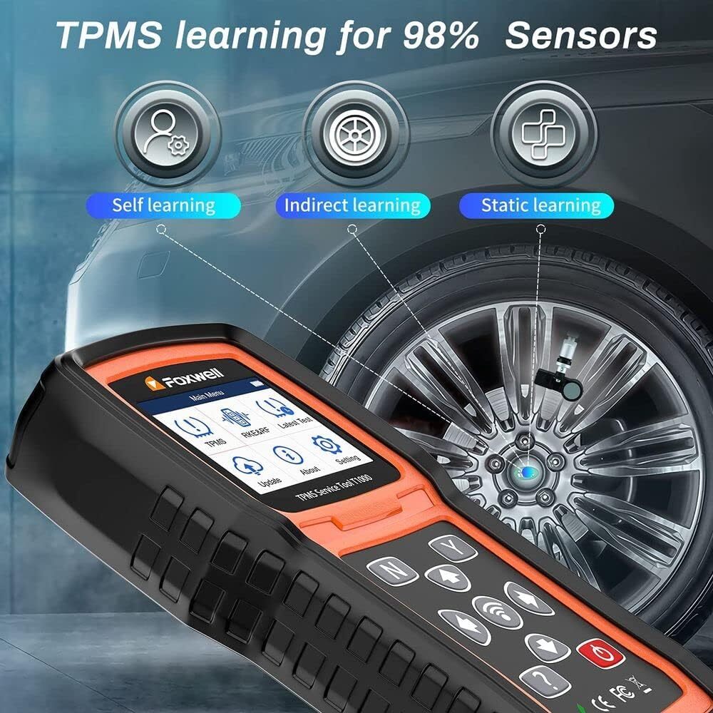 FOXWELL T1000 TPMS Programmer Tires Sensor Pressure Monitoring Diagnostic Tool