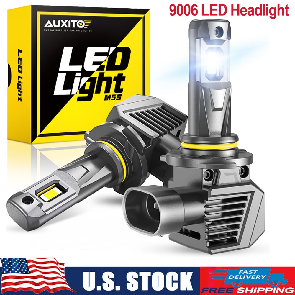 9006 HB4 LED Headlight Bulb Kit Low Beam 100W 50000LM Super Bright 6500K White